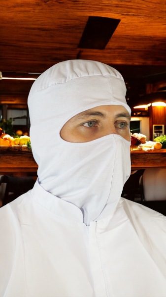 Gorro franela ninja