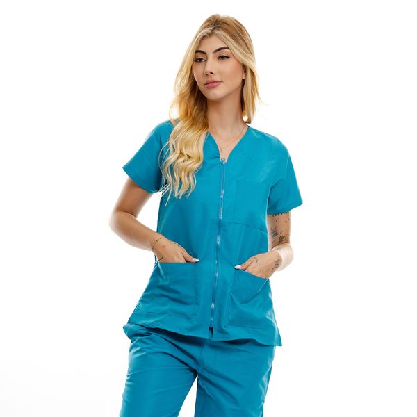 Camisa clásica con cierre antifluido 002