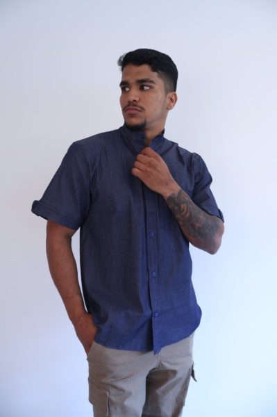Camisa hombre chambray 0500